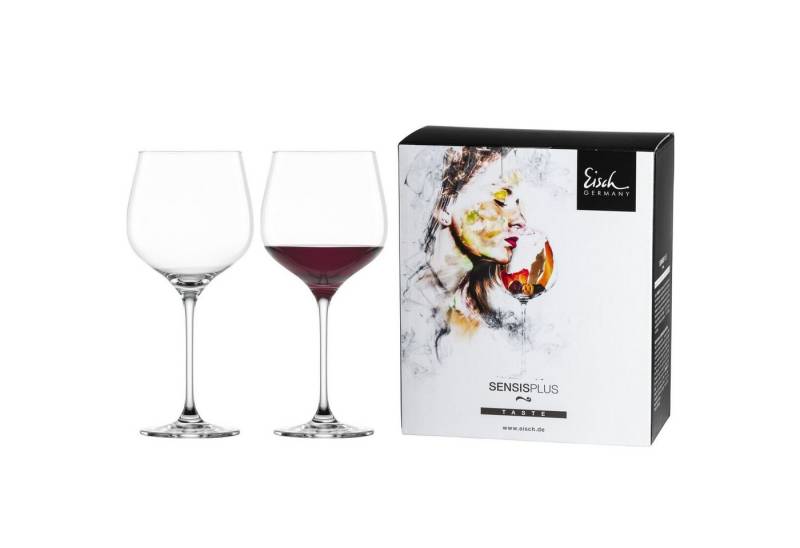 Eisch Germany Weinglas Superior SensisPlus Glas Großer Burgunder 500/11, Kristallglas, 2er Set von Eisch Germany