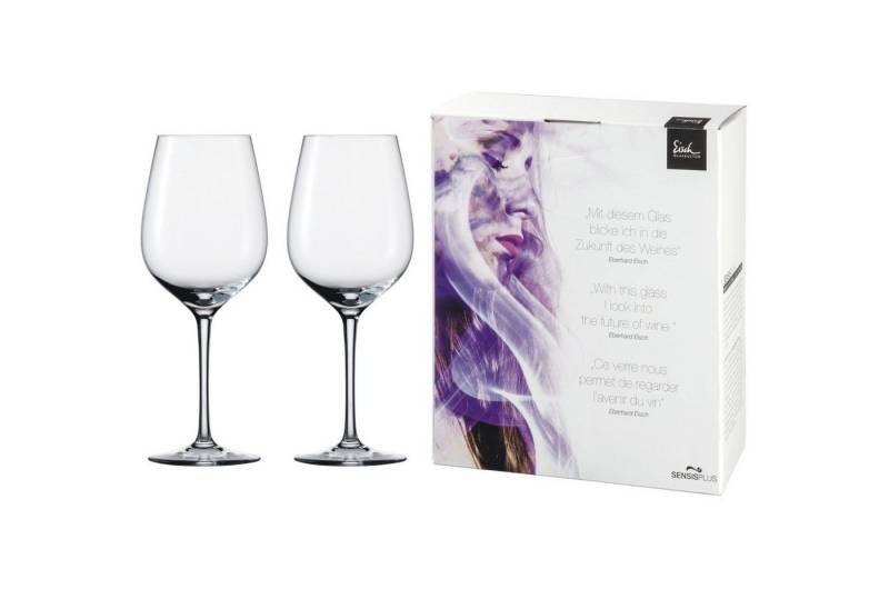 Eisch Germany Weinglas Superior SensisPlus Rotwein 2er Geschenkkarton, Kristallglas von Eisch Germany