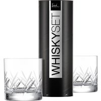 Eisch Germany Whiskyglas "GENTLEMAN", (Set, 2 tlg., 2 Whiskybecher in Geschenkröhre), Handarbeit, geschliffen, 400 ml, 2-teilig, Made in Germany von Eisch Germany