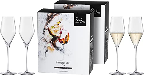 Champagnerglas Sky SENSISPLUS - 4 Stück im Geschenkkarton von Eisch Glaskultur