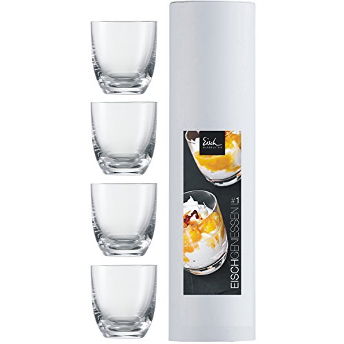 Eisch - Dessertglas - 4 Stück in Geschenkröhre von EISCH