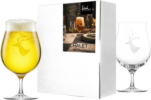 Eisch Bierglas Allround CHALET - 2 Stück im Geschenkkarton von Eisch Glaskultur