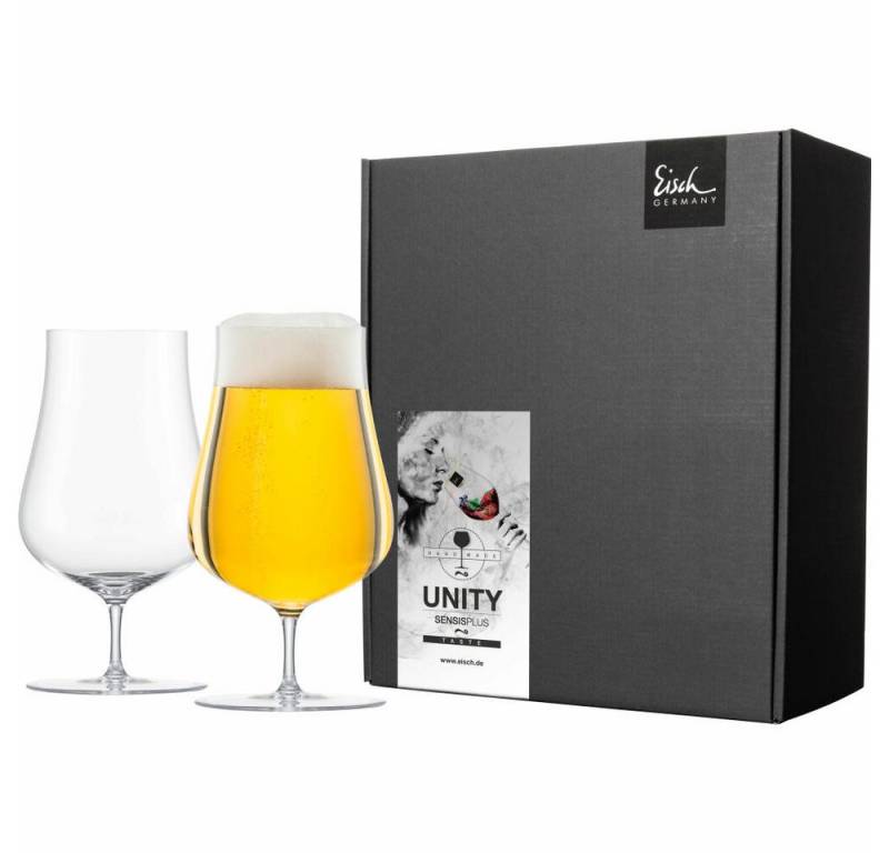 Eisch Germany Bierglas Unity Sensis plus 2er Set 470 ml, Kristallglas von Eisch Germany