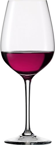 EISCH Superior Bordeaux-Kristall-Weinglas, Sensis Plus Belüftungstechnologie, blei-, spülmaschinenfest, 2er-Set, 750 ml von EISCH