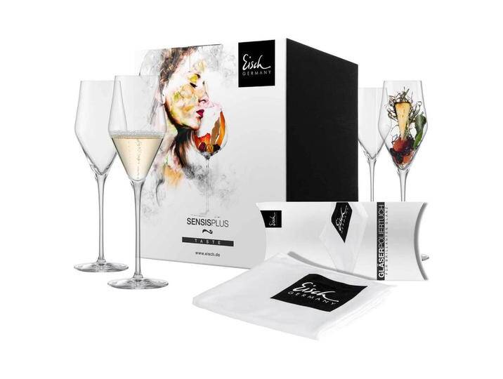 Eisch CHAMPAGNERGLÄSER, Transparent, Glas, Essen & Trinken, Gläser, Champagner- & Sektgläser von Eisch