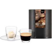 Eisch Espressoglas "Affogato al caffè Glas 109/5 mit Kännchen", (Set, 3 tlg., Espressoglas, Untertasse und Kännchen), im Geschenkkarton, 100 ml, 3-teilig von Eisch