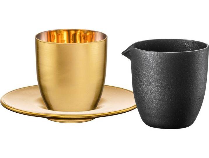 Eisch Germany Espressoglas COSMO COLLECT Affogato-Set, Made in Germany, Kristallglas, mit Untertasse und Kännchen Eisch Germany Espressoglas COSMO COLLECT Affogato-Set, Made in Germany, Kristallglas, mit Untertasse und Kännchen von Eisch
