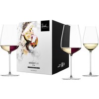 Eisch Gläser-Set "ESSENCA SENSISPLUS", (Set, 3 tlg., 1 Rotweinglas, 1 Weißweinglas, 1 Champagnerglas) von Eisch
