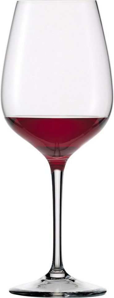 Eisch Rotweinglas Superior SensisPlus, Kristallglas, (Bordeauxglas), Bleifrei, 710 ml, 4-teilig von Eisch