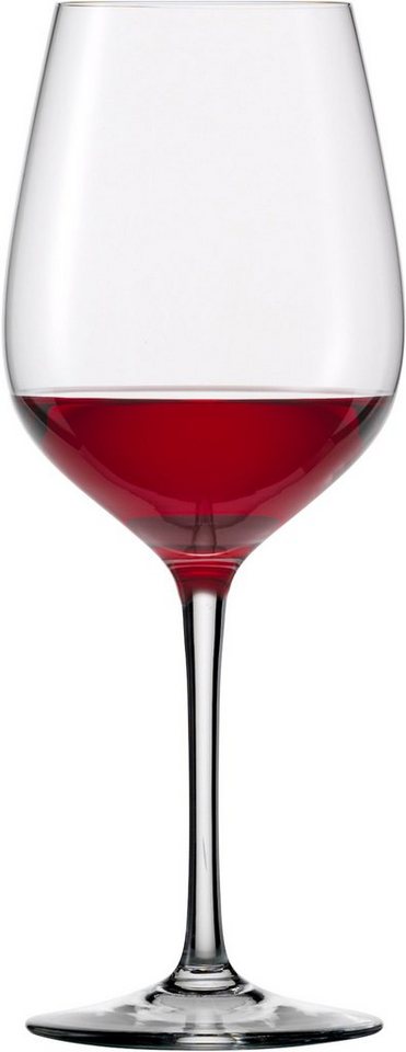 Eisch Germany Rotweinglas Superior SensisPlus, Kristallglas, Bleifrei, 600 ml, 4-teilig von Eisch Germany