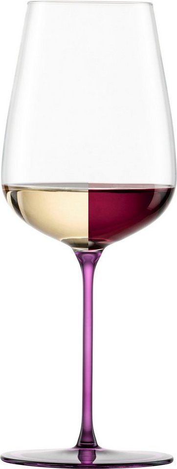 Eisch Germany Weinglas INSPIRE SENSISPLUS, Made in Germany, Kristallglas, die Veredelung der Stiele erfolgt in Handarbeit, 2-teilig von Eisch Germany