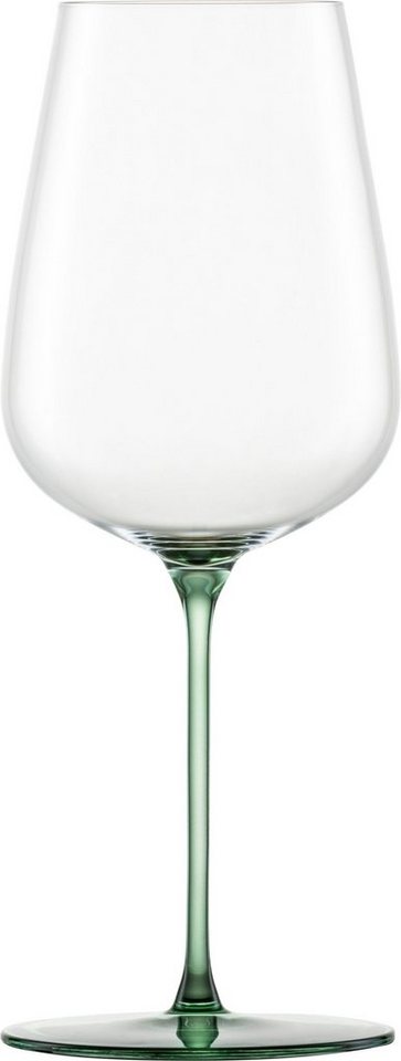 Eisch Weinglas INSPIRE SENSISPLUS, Made in Germany, Kristallglas, die Veredelung der Stiele erfolgt in Handarbeit, 2-teilig von Eisch