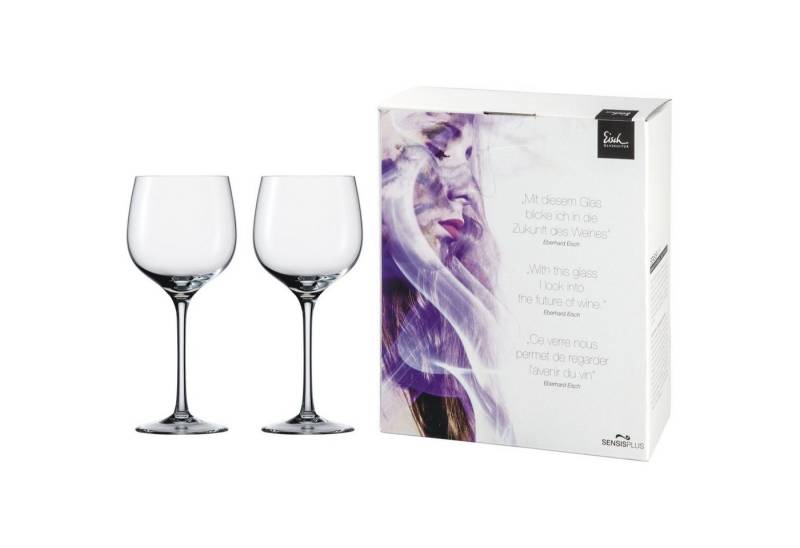 Eisch Germany Weinglas Superior SensisPlus Burgunder 2er Geschenkkarton, Kristallglas von Eisch Germany