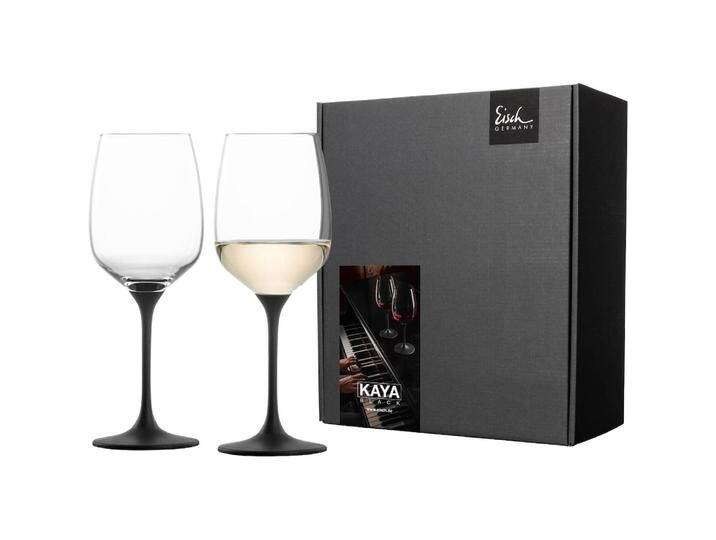 Eisch Weissweingläser schiefer Kaya, Weingläser, Schwarz Eisch Weissweingläser schiefer Kaya, Weingläser, Schwarz von Eisch