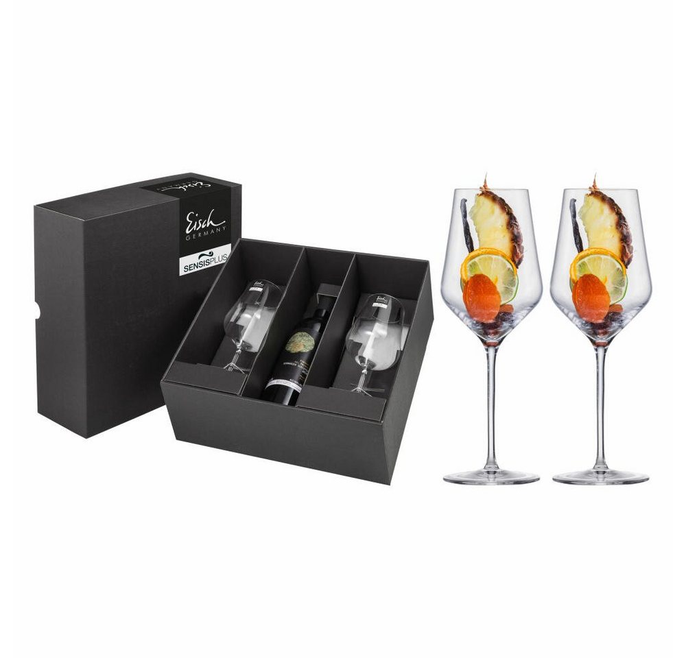 Eisch Weißweinglas 2er Set Cuvée Sky Sensis plus 380 ml, Kristallglas von Eisch