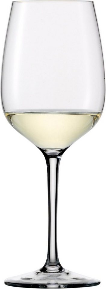 Eisch Germany Weißweinglas Superior SensisPlus, Kristallglas, (Chardonnayglas), bleifrei, 420 ml, 4-teilig von Eisch Germany