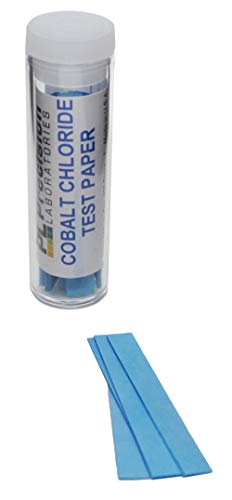 Eisco Labs Kobaltchlorid-Testpapier zum Testen von Wasser und Luftfeuchtigkeit, 100 Stück von Eisco