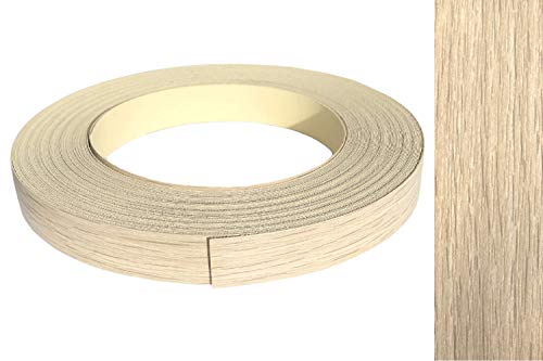 Kantenumleimer Melamin 22mm x 10m mit Schmelzkleber in Eiche grau, sonoma Dekor von EisenRon