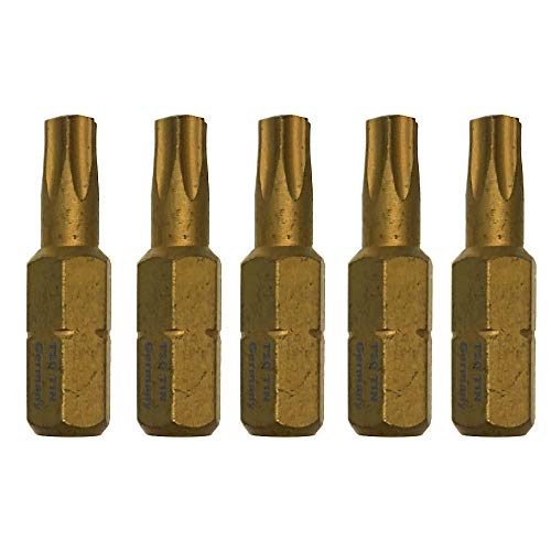 TIN Bit Torx T20-5 Stück Made in Germany TX20 Titan Nitrid Beschichtung TIN Bit Torx T20-5 Stück Made in Germany TX20 Titan Nitrid Beschichtung von EisenRon