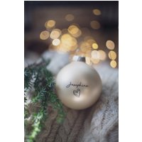 Christbaumkugel, Weihnachtskugel Mit Personalisierung, Hochwertiger Uv Druck Christbaumkugel, Weihnachtskugel Mit Personalisierung, Hochwertiger Uv Druck von EisenwaldManufaktur