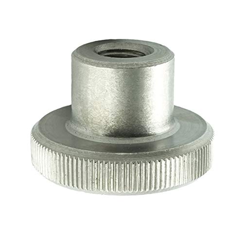 Eisenwaren2000 | M2,5 Rändelmuttern hohe Form (20 Stück) - Rändel-Mutter DIN 466 - Edelstahl A1 1.4305 - rostfrei von Eisenwaren2000