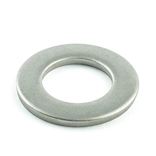 Eisenwaren2000 | M6 Beilagscheiben (20 Stück) - Unterlegscheiben Form A DIN 125 / ISO 7089 - Edelstahl A2 V2A - rostfrei von Eisenwaren2000