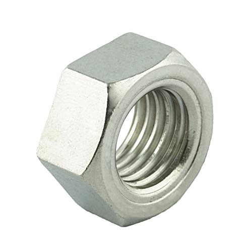 Eisenwaren2000 | M8 Sechskantmuttern (50 Stück) - Standard Sechskant-Mutter DIN 934 - ISO 4032 - Edelstahl A2 V2A - rostfrei von Eisenwaren2000