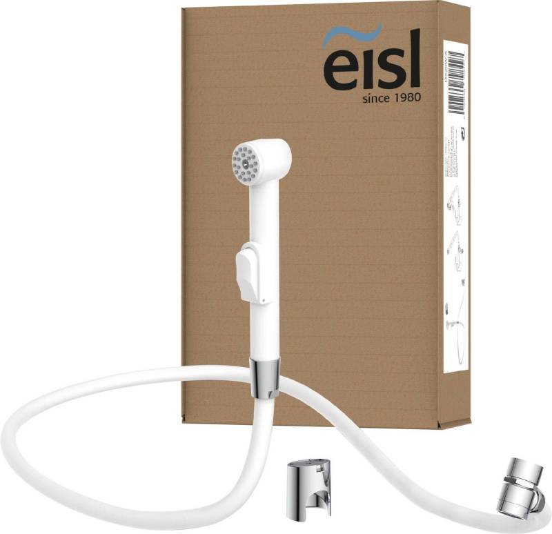 Eisl Brausegarnitur, Höhe 18 cm, 1 Strahlart(en), Kunststoff-Brauseschlauch mit Handbrausehalter von Eisl