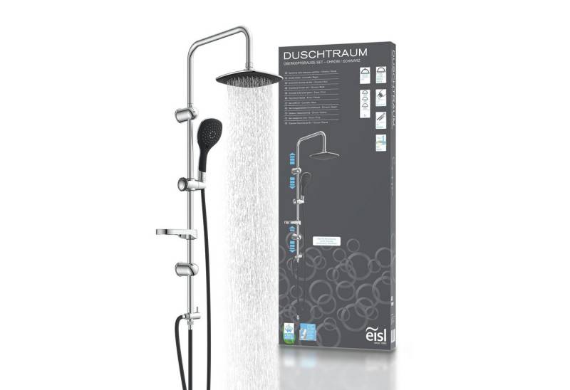 Eisl Brausegarnitur Duschtraum, Höhe 101 cm, 3 Strahlart(en), Duschset mit Kopf- und Handbrause, Regendusche mit 3 Funktionen von Eisl