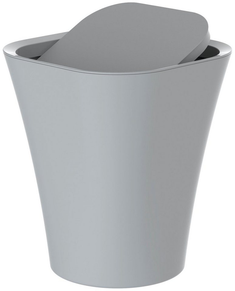 Eisl Kosmetikeimer, (8,5 Liter) mit Schwingdeckel, Grau von Eisl