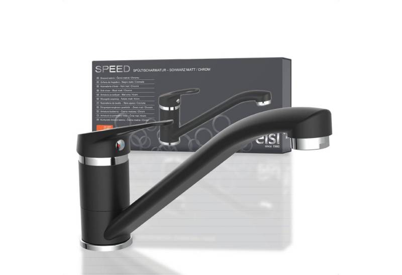Eisl Spültischarmatur Speed 360° schwenkbarer Wasserhahn, Mischbatterie Küche, Spültischarmatur von Eisl