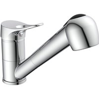 Eisl Spültischarmatur "Verona" mit Geschirrbrause, Wasserhahn ausziehbar, 360 schwenkbar, Chrom von Eisl