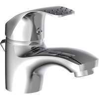 Eisl Waschtischarmatur "Roma" mit Zugstange, mit Ablaufgarnitur, Mischbatterie, Chrom Eisl Waschtischarmatur "Roma" mit Zugstange, mit Ablaufgarnitur, Mischbatterie, Chrom von Eisl