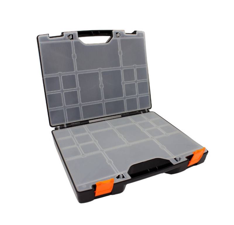 Eitech Werkzeugkoffer eitech Sortierkoffer (Organizer stapelbar, 1 St., Sortimentskasten), 70% Recyclingmaterial, Made in Germany von Eitech