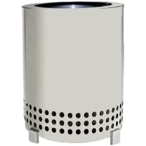 Tragbare rauchfreie Tisch-Feuerstelle, 2025 verbesserter rauchfreier Edelstahl, tragbare Feuerstelle für Camping, Outdoor und Terrasse, Holzverbrennung/Pelletbefeuert Tragbare rauchfreie Tisch-Feuerstelle, 2025 verbesserter rauchfreier Edelstahl, tragbare Feuerstelle für Camping, Outdoor und Terrasse, Holzverbrennung/Pelletbefeuert von Eivdru