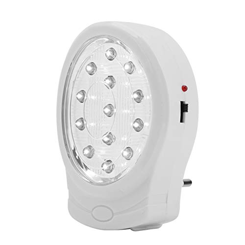 13 LED wiederaufladbare Home Emergency Light Lampe, Notfall Leuchten Automatische Stromausfall Licht Lamb Bulb Plug von Ejoyous