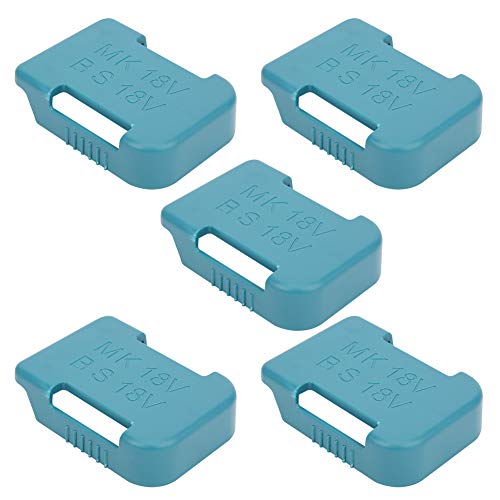 5PCS Akku Halterung für Makita 18V, Akkuhalter für Bosch Batteriehalter Wandhalterung für Makita Akku Adapter von Ejoyous