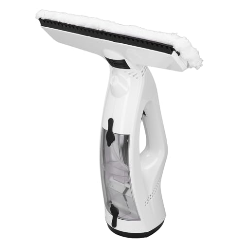 Akku Fenstersauger, Elektrisch Fensterreiniger Fensterputzer Fensterputzer mit abnehmbarem Wassertank, Streifenfreie Reinigung aller glatten Oberflächen Fenster Spiegel Duschwände von Ejoyous