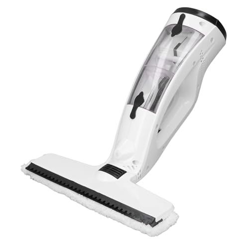 Akku Fenstersauger, Elektrischer Fensterreiniger 2000 mAh Akku kabelloser Fenstersauger Wassersprüh-, Reinigungs- und Saugfunktionen für Glas Fliesen Spiegel von Ejoyous