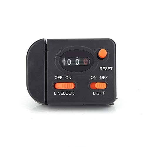 Angelschnur Meterzähler, Angeln Schnurzähler Angelschnur Zähler Aufspulgerät mit Display Elektronische Angelschnurzähler, Angelschnur Tiefenmesser Werkzeug Schnurzähler 0-99.9m Angelschnur Meterzähler, Angeln Schnurzähler Angelschnur Zähler Aufspulgerät mit Display Elektronische Angelschnurzähler, Angelschnur Tiefenmesser Werkzeug Schnurzähler 0-99.9m von Ejoyous