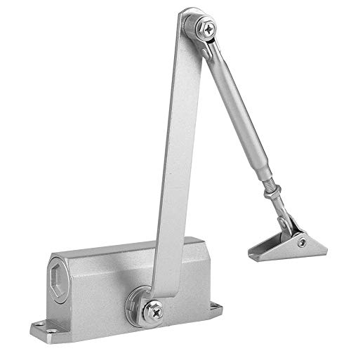 Ejoyous Automatischer Türschließer, 25–35 Kg Türschließer mit Feststellfunktion, Feuerfest, Offenhaltefunktion in Silber Ejoyous Automatischer Türschließer, 25–35 Kg Türschließer mit Feststellfunktion, Feuerfest, Offenhaltefunktion in Silber von Ejoyous