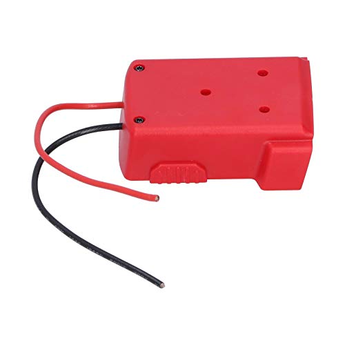 Batterieadapter für Milwaukee, Batterie Konverter Stecker 18V M18 XC18 Effizienter Akku-Adapter mit ABS-Batterieanschlussadapter für optimale Leistung von Ejoyous