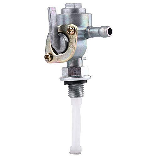 Benzinhahn Kraftstoffhahn Schalter, M10 x 1,25 Universal Benzinhahn Fuer Stromaggregat Tankdeckel Ventilhahn Benzinhahn Generator Schalter Öltank Umschaltventil, für Generatoren Motor Kraftstofftanks von Ejoyous