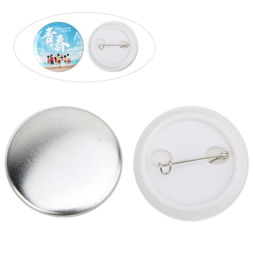 Buttons Anstecker, 100 Sets Buttonrohlinge 37mm Pins Anstecker Buttons Selber Machen Anstecknadel für die Buttonherstellung DIY-Bastelmaterial Buttons Anstecker, 100 Sets Buttonrohlinge 37mm Pins Anstecker Buttons Selber Machen Anstecknadel für die Buttonherstellung DIY-Bastelmaterial von Ejoyous
