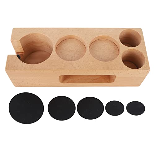 Ejoyous Coffee Tamperstation Kaffee-Stopfständer Kaffeefilter Espresso Tamper Holder Station Holz Tamper-Matten-Station Kaffee-Manipulationshalter Kaffee-Tamper-Halter Ejoyous Coffee Tamperstation Kaffee-Stopfständer Kaffeefilter Espresso Tamper Holder Station Holz Tamper-Matten-Station Kaffee-Manipulationshalter Kaffee-Tamper-Halter von Ejoyous