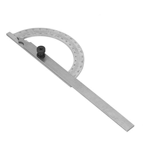 Edelstahl-Winkelmesser 0-180° Grad Winkelmesser Arm Messlineal Werkzeug -Winkelmesser, Universal-Winkelmesser für Malerei Zeichnung Edelstahl-Winkelmesser 0-180° Grad Winkelmesser Arm Messlineal Werkzeug -Winkelmesser, Universal-Winkelmesser für Malerei Zeichnung von Ejoyous