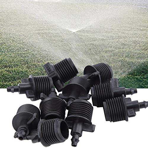 Ejoyous 10pcs 1/2 Barb -Schlauchadapter -Kapillarschlauchanschluss 4/7mm Plastikarmaturen für Garten Gewächshaus Pool Kühlung Balkon Heuchidifikation Bewässerungssystem mit Robuster Konstruktion Ejoyous 10pcs 1/2 Barb -Schlauchadapter -Kapillarschlauchanschluss 4/7mm Plastikarmaturen für Garten Gewächshaus Pool Kühlung Balkon Heuchidifikation Bewässerungssystem mit Robuster Konstruktion von Ejoyous