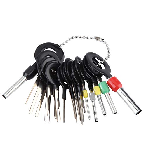 18 Stück Terminal Removal Tools, demontieren Stecker-Nadelentferner stecker Pin Extractor Entriegelungswerkzeug Set, Auto Elektrische Kabel Verdrahtung von Ejoyous