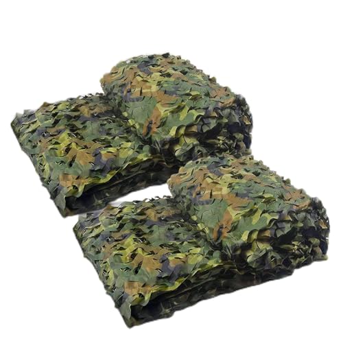 Ejoyous 3 x 5 m Tarnnetz Netz, Woodland Armee Tarnung Net Sichtschutz für Deko Waldlandschaft Jagd Outdoor Camping für die Jagd Militär Dekoration Sonnenschutz Ejoyous 3 x 5 m Tarnnetz Netz, Woodland Armee Tarnung Net Sichtschutz für Deko Waldlandschaft Jagd Outdoor Camping für die Jagd Militär Dekoration Sonnenschutz von Ejoyous