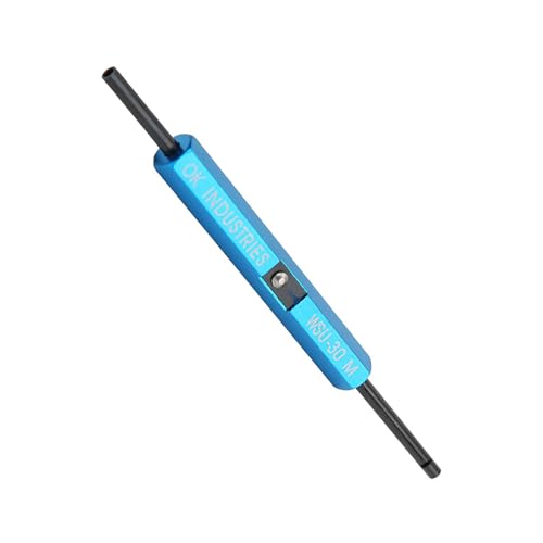 Ejoyous 30 AWG Drahtstripper Metall Wrap -Werkzeug, aus Metall für Lange Lebensdauer Gefertigt, 3 in 1 Funktion Einstrangiertes Drahtstreifen -Handwerkzeug, Ideal für Service und Reparatur (wsu-30M) von Ejoyous